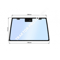 Стекло заднее JM 804 (h=710, L=1060х1185)