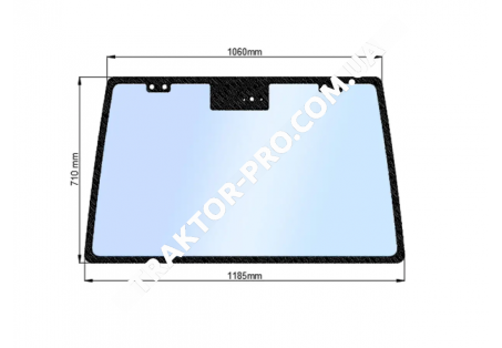 Стекло заднее JM 804 (h=710, L=1060х1185)