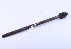 Вал із черв'яком кермового механізму старого зразка L-536mm Xingtai 120/220