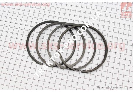 Кольца поршневые к-кт на 1 поршень D=90мм (42.04.200А)