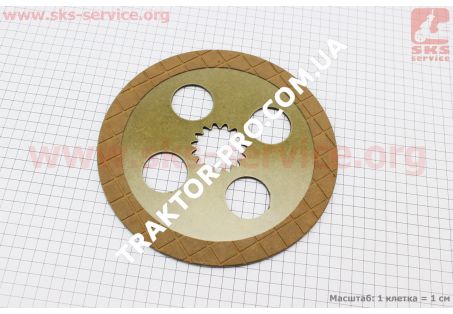 Тормозной диск Foton 354/404 (FT300.43.011)